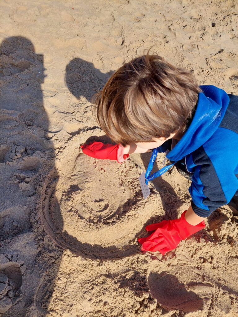 Nettoyage de la plage