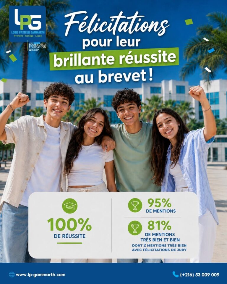 🎉 Félicitations à nos élèves de 3ème !