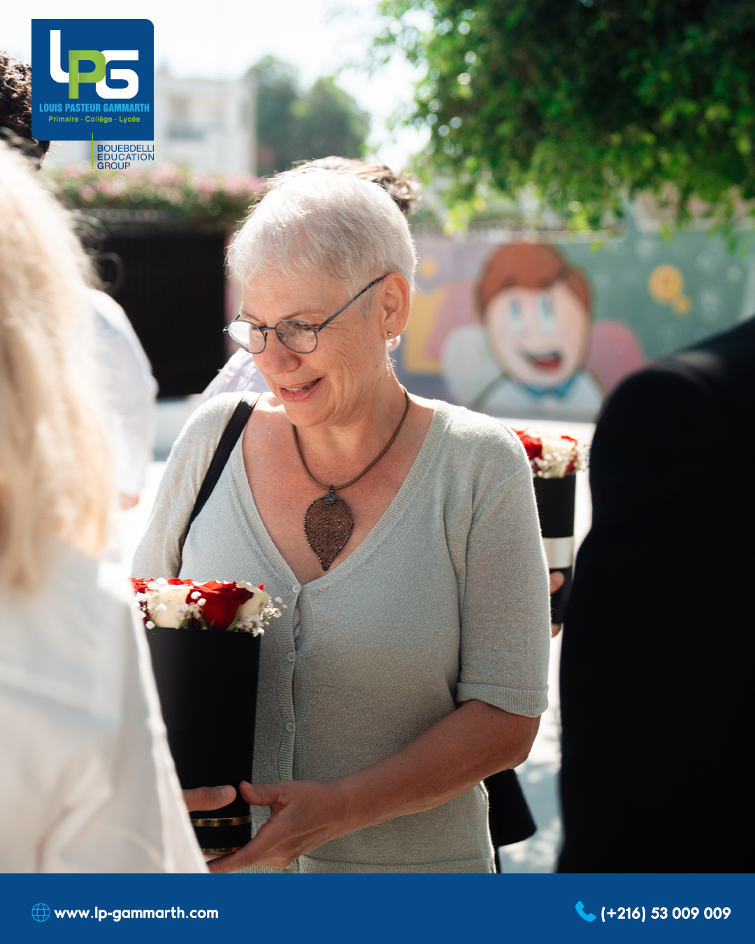 Visite de Madame l’Ambassadrice de France en Tunisie au lycée Louis Pasteur Gammarth
